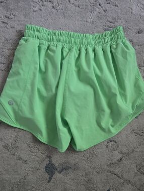 lululemon athletica Mint Green Athletic Run Shorts